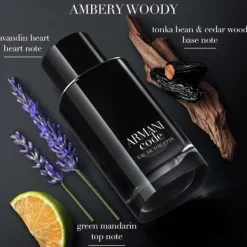 Code Armani Pour Homme Eau de Toilette Spray 50ml Discount