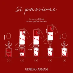 Si Passione Intense Armani Eau de Parfum Refill Spray 100ml Discount