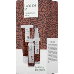 Hair Treatments Australian Bodycare Head Lice Kit 3 Piece Lice Treatment Kit New