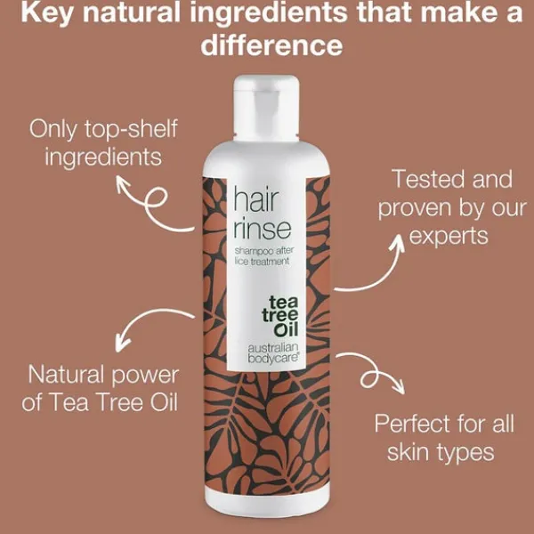 Hair Treatments Australian Bodycare Hair Rinse Shampoo After Lice Treatment 250ml Hot