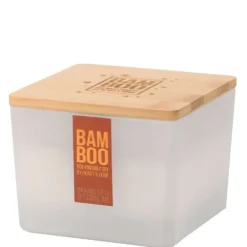 Candle BAMBOO Centrepiece Orange Zest & Clove Oil 320g Online