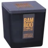 Large Candle BAMBOO Large Jar Candle Vanilla & White Woods Candle 210g Sale