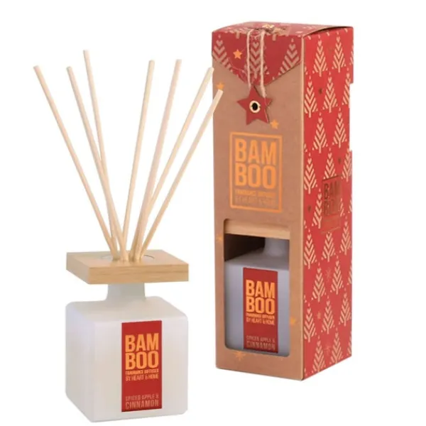 Reed Diffuser BAMBOO Spiced Apple & Cinnamon 70ml Outlet