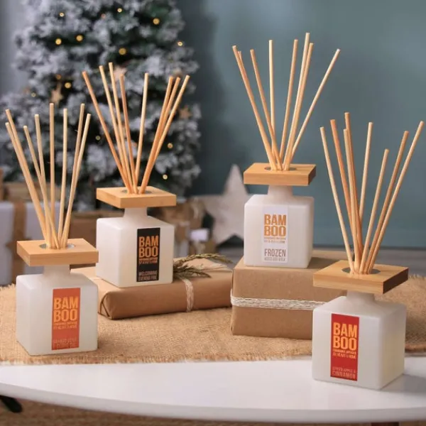 Reed Diffuser BAMBOO Spiced Apple & Cinnamon 70ml Outlet