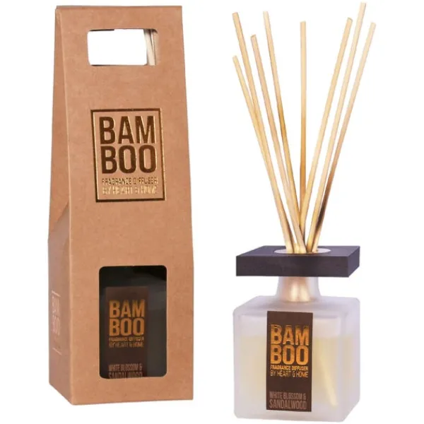 Room Diffuser BAMBOO Fragrance Diffuser White Blossom & Sandalwood 70ml Discount