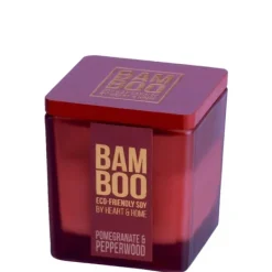 Small Jar Candle BAMBOO Pomegranate & Pepperwood 80g Online