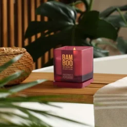 Small Jar Candle BAMBOO Pomegranate & Pepperwood 80g Online