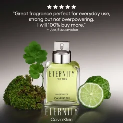 Eternity For Men Calvin Klein Eau de Toilette 50ml New