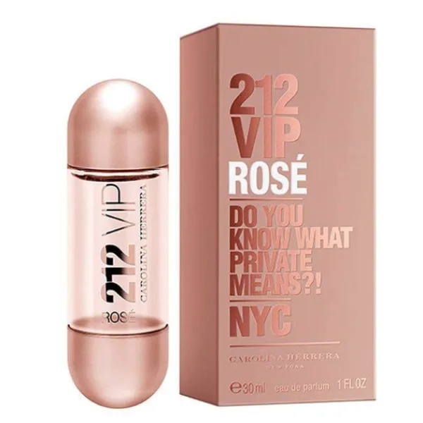 212 VIP Rose Carolina Herrera Eau de Parfum Spray 30ml Fashion