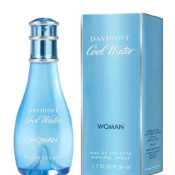 Cool Water Woman Davidoff Eau de Toilette Spray 50ml Outlet