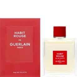 Habit Rouge Guerlain Eau de Toilette Spray 150ml New
