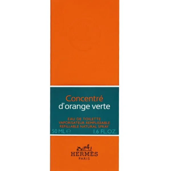 Concentré d'Orange Verte Hermès Eau de Toilette Refillable Spray 50ml Online