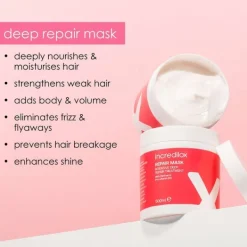 Hair Treatments Incredilox Intensive Deep Repair Treatment Mask with Panthenol for Damaged Hair 500ml Fashion