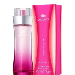 Touch of Pink Lacoste Eau de Toilette Spray 50ml Sale