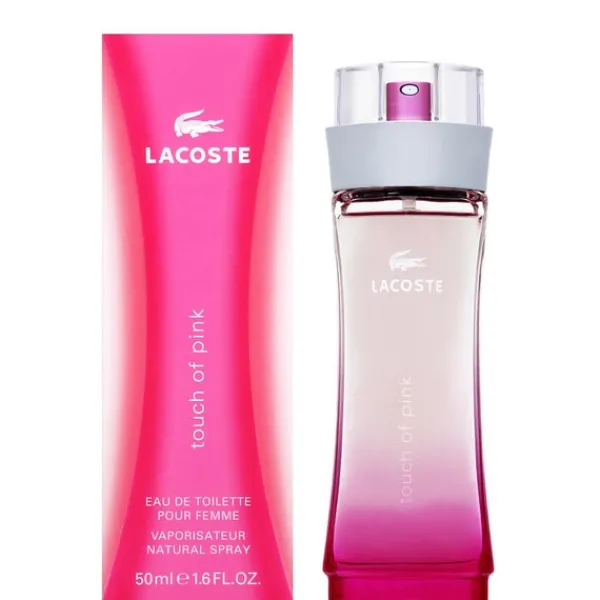 Touch of Pink Lacoste Eau de Toilette Spray 50ml Outlet