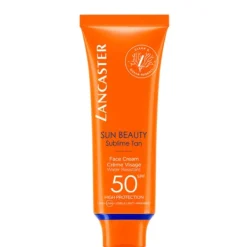 Sun Beauty Lancaster Sublime Tan Face Cream SPF50 50ml Outlet