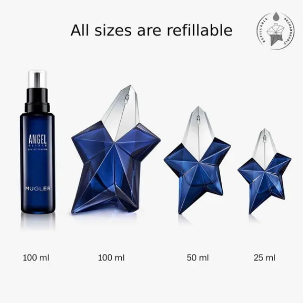 Angel Elixir MUGLER Eau de Parfum Refillable Star 25ml Best