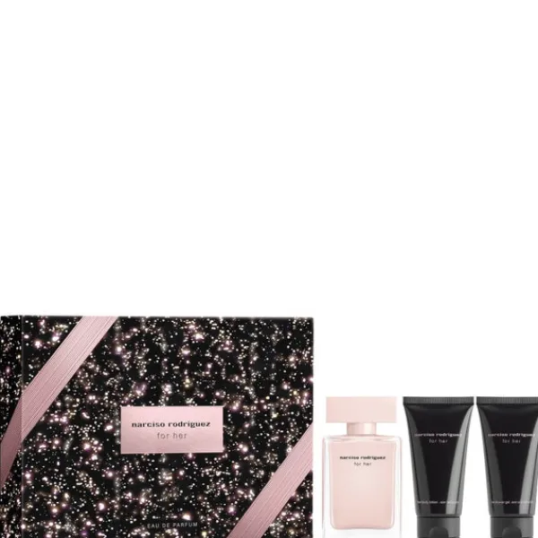 For Her Narciso Rodriguez Eau de Parfum Spray 50ml Gift Set Hot