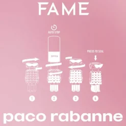 Fame Rabanne Eau de Parfum Refill Bottle 200ml New
