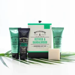 Gifts & Sets Scottish Fine Soaps Vetiver & Sandalwood Luxurious Gift Set Hot