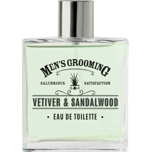 Men's Grooming Scottish Fine Soaps Vetiver & Sandalwood Eau de Toilette Spray 100ml New