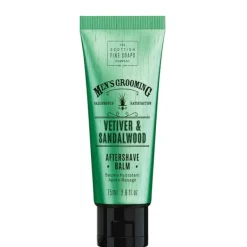 Men's Grooming Scottish Fine Soaps Vetiver and Sandalwood Aftershave Balm 75ml Sale