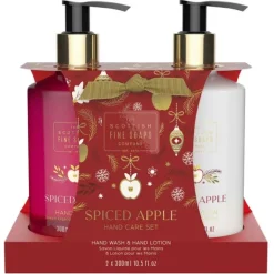 Spiced Apple Scottish Fine Soaps Hand Care Set Best