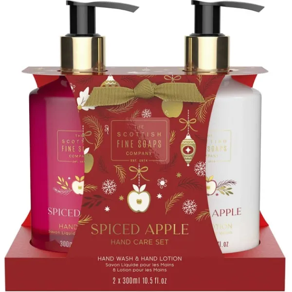 Spiced Apple Scottish Fine Soaps Hand Care Set Best