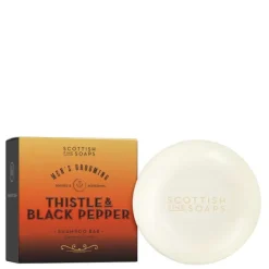 Thistle & Black Pepper Scottish Fine Soaps Shampoo Bar 100g Hot