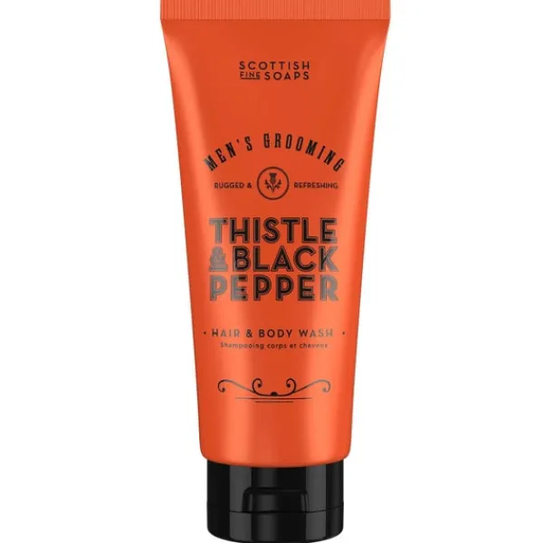 Thistle & Black Pepper Scottish Fine Soaps Hair & Body Wash 200ml Fashion