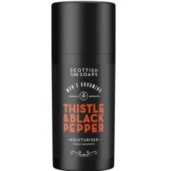 Thistle & Black Pepper Scottish Fine Soaps Moisturiser 100ml New