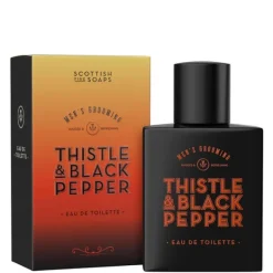 Thistle & Black Pepper Scottish Fine Soaps Eau de Toilette 50ml New
