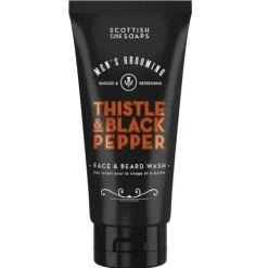 Thistle & Black Pepper Scottish Fine Soaps Face & Beard Wash 150ml Online