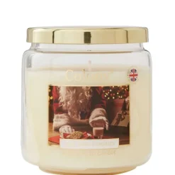 Candles Wax Lyrical Milk & Cookies Fragranced Medium Candle Jar 555g New