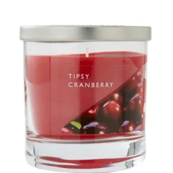 Candles Wax Lyrical Tipsy Cranberry Medium Candle Jar Sale