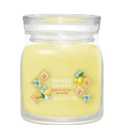 Hello Italy! Yankee Candle Signature Medium Jar Lemon Gelato New