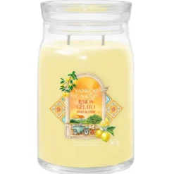 Hello Italy! Yankee Candle Signature Large Jar Lemon Gelato Outlet