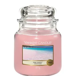 Original Jar Candles Yankee Candle Medium Pink Sands 411g Fashion