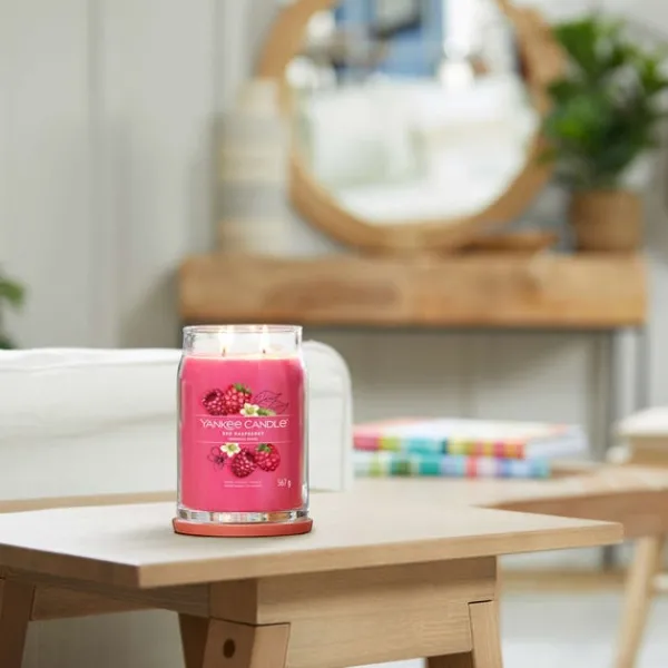 Signature Jar Candle Yankee Candle Large Jar Red Raspberry 567g Discount