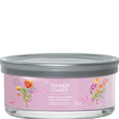 Signature Jar Candle Yankee Candle Multi Wick Tumbler Hand Tied Blooms 340g Hot