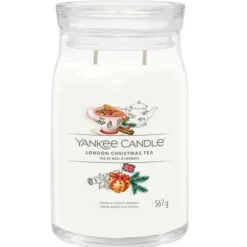 Signature Jar Candle Yankee Candle Large London Christmas Tea 567g Discount