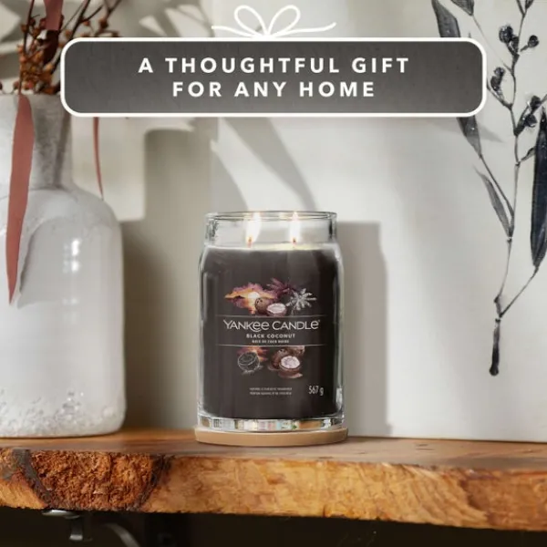 Signature Jar Candle Yankee Candle Large Jar Black Coconut 567g Best