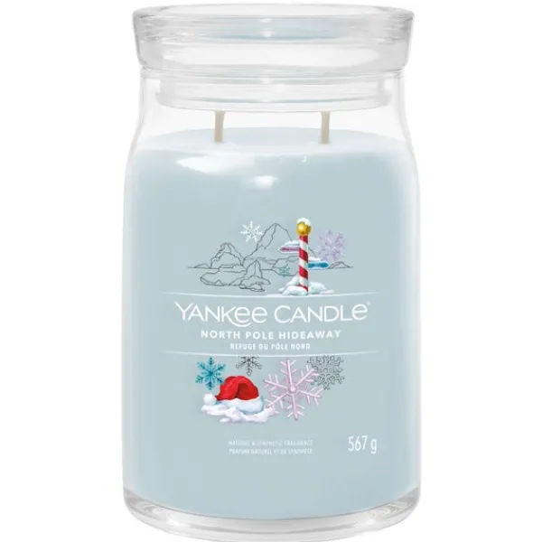 Signature Jar Candle Yankee Candle Large North Pole Hideaway 567g Online
