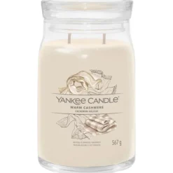 Signature Jar Candle Yankee Candle Large Jar Warm Cashmere 567g New
