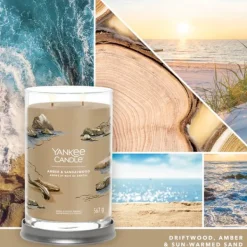 Signature Jar Candle Yankee Candle Large Jar Amber and Sandalwood 567g Discount