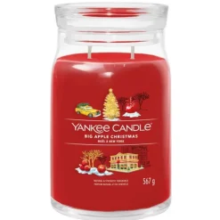 Signature Jar Candle Yankee Candle Large Big apple Christmas 567g Sale