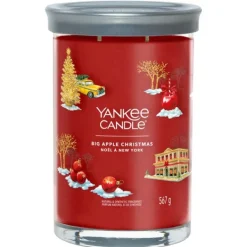 Signature Jar Candle Yankee Candle Large Tumbler Big Apple Christmas 567g Hot
