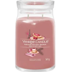Signature Jar Candle Yankee Candle Large Parisian Holiday Brunch 567g Clearance