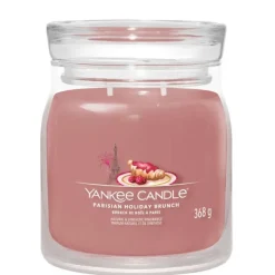 Signature Jar Candle Yankee Candle Medium Parisian Holiday Brunch 368g Outlet