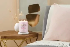 Signature Jar Candle Yankee Candle Large Jar Pink Cherry Vanilla 567g Sale